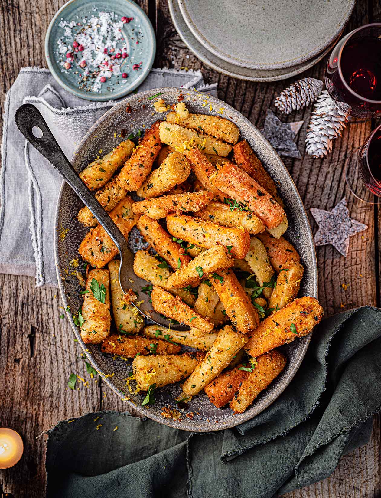 'Gremolata' carrots and parsnips recipe | Sainsbury`s Magazine