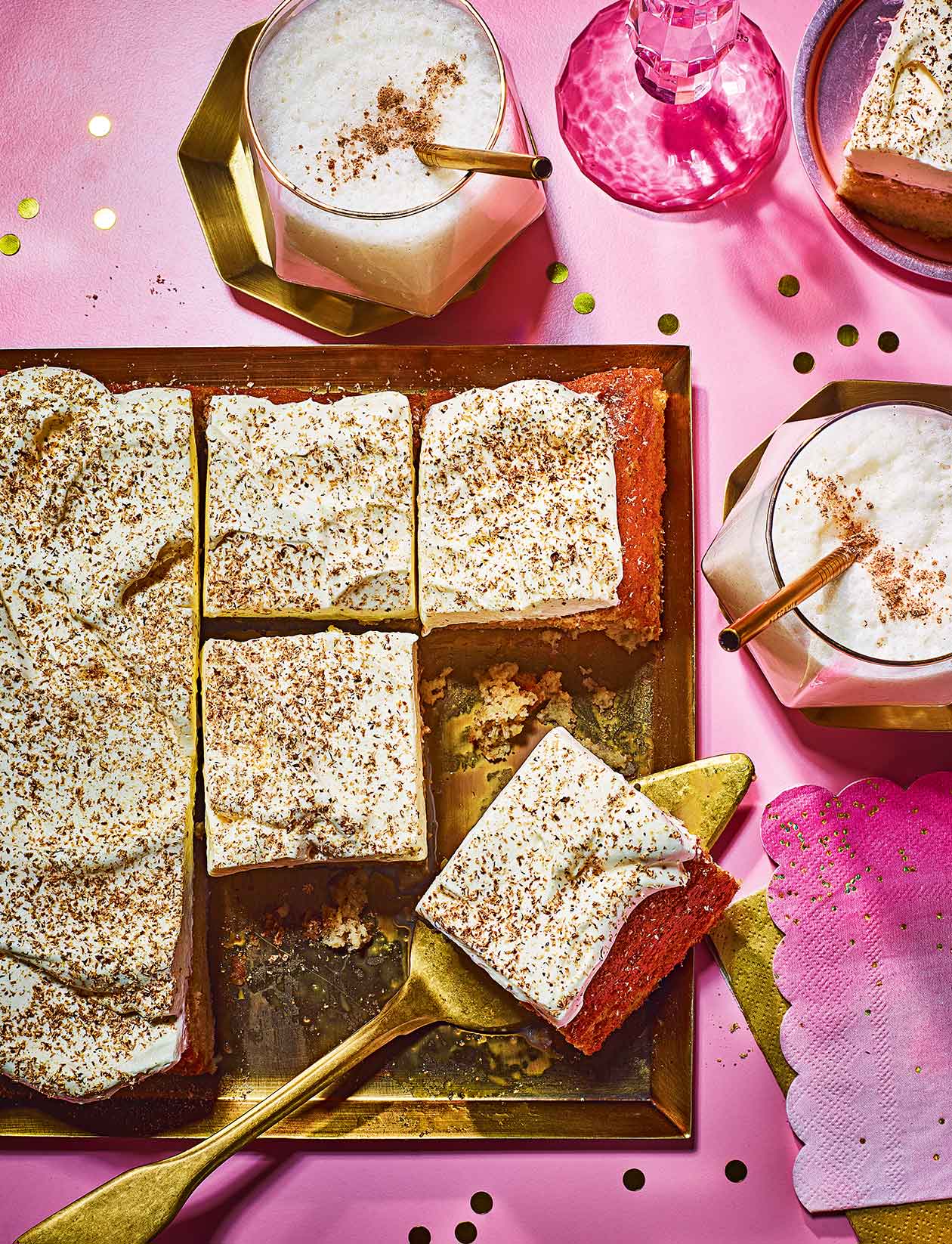 Eggnog tres leches cake recipe | Sainsbury`s Magazine