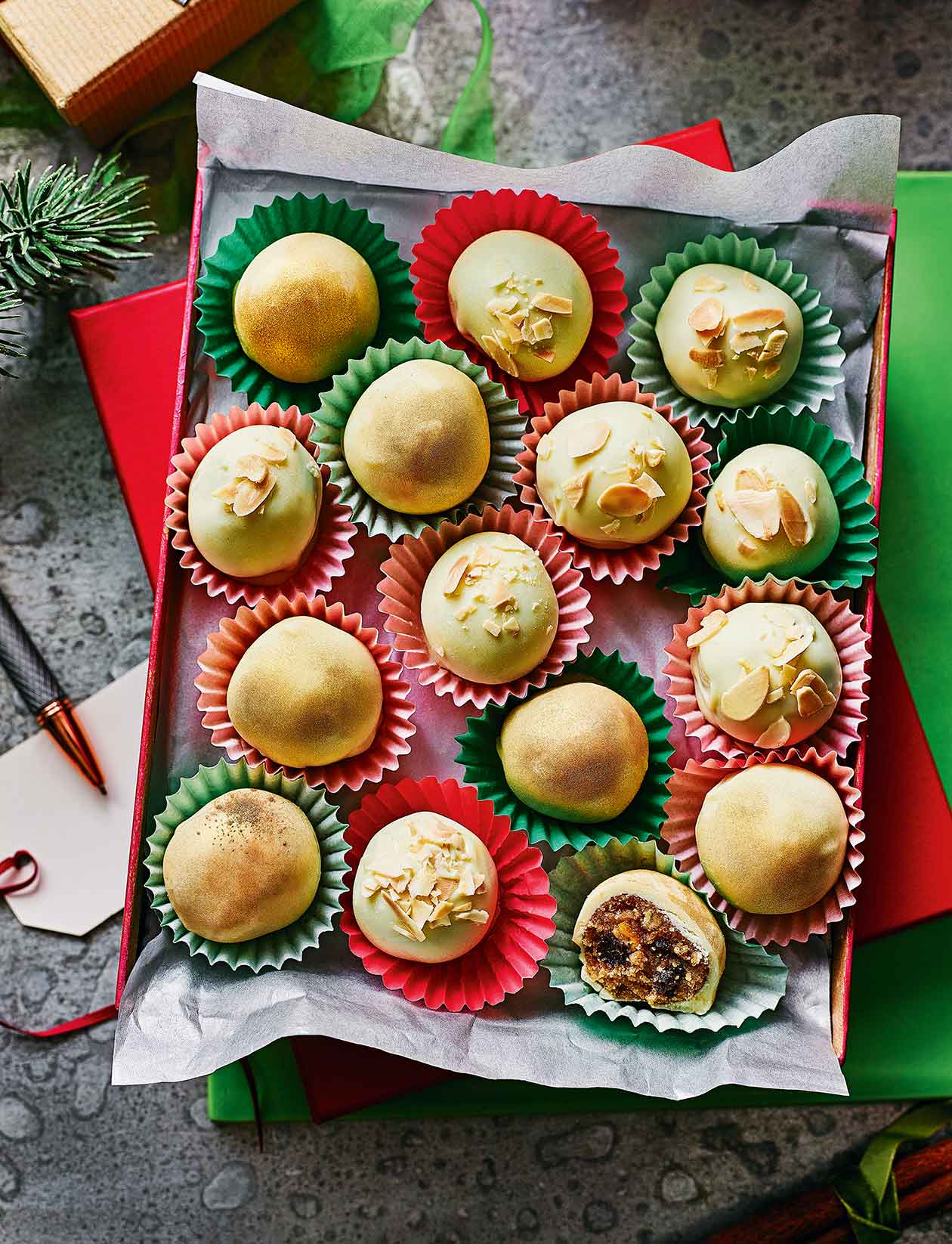 Stollen bonbons recipe | Sainsbury`s Magazine