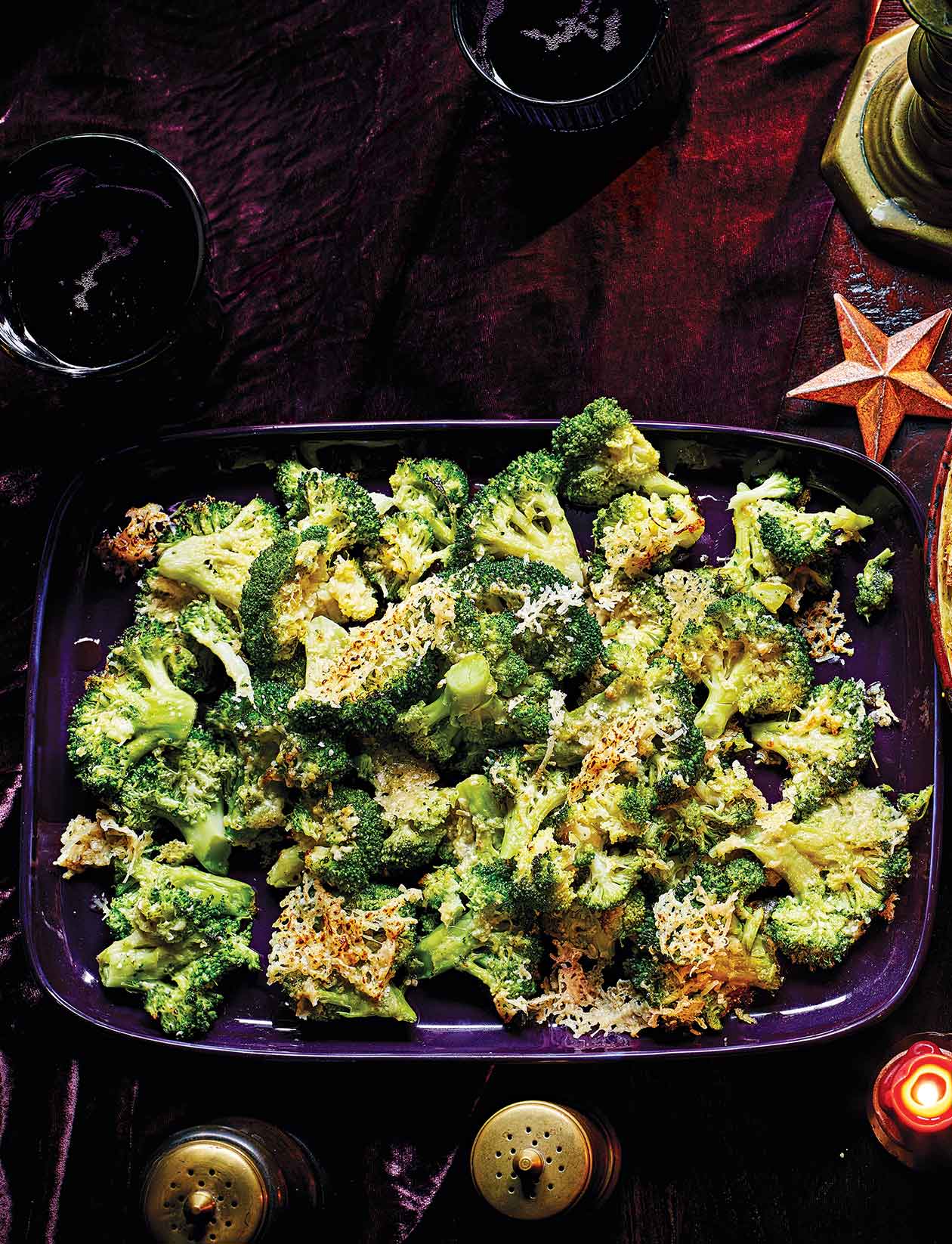 Crispy smashed broccoli with parmesan recipe | Sainsbury`s Magazine