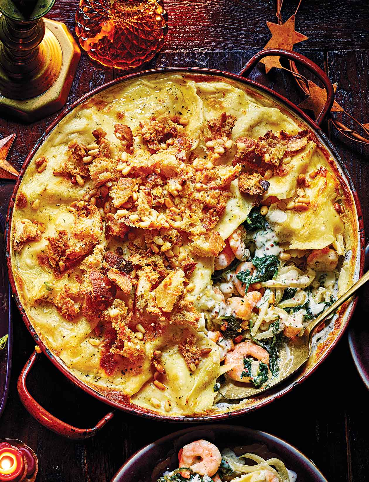 Prawn and prosecco lasagne recipe | Sainsbury`s Magazine