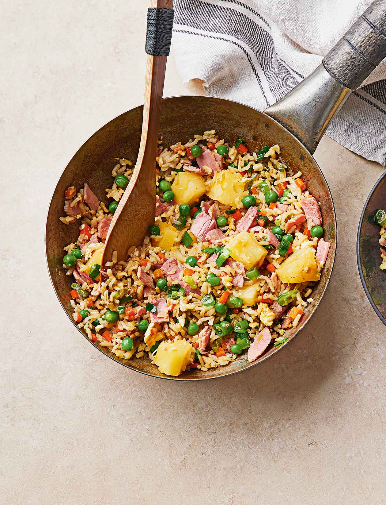 Ham and pineapple fried rice recipe | Sainsbury`s Magazine