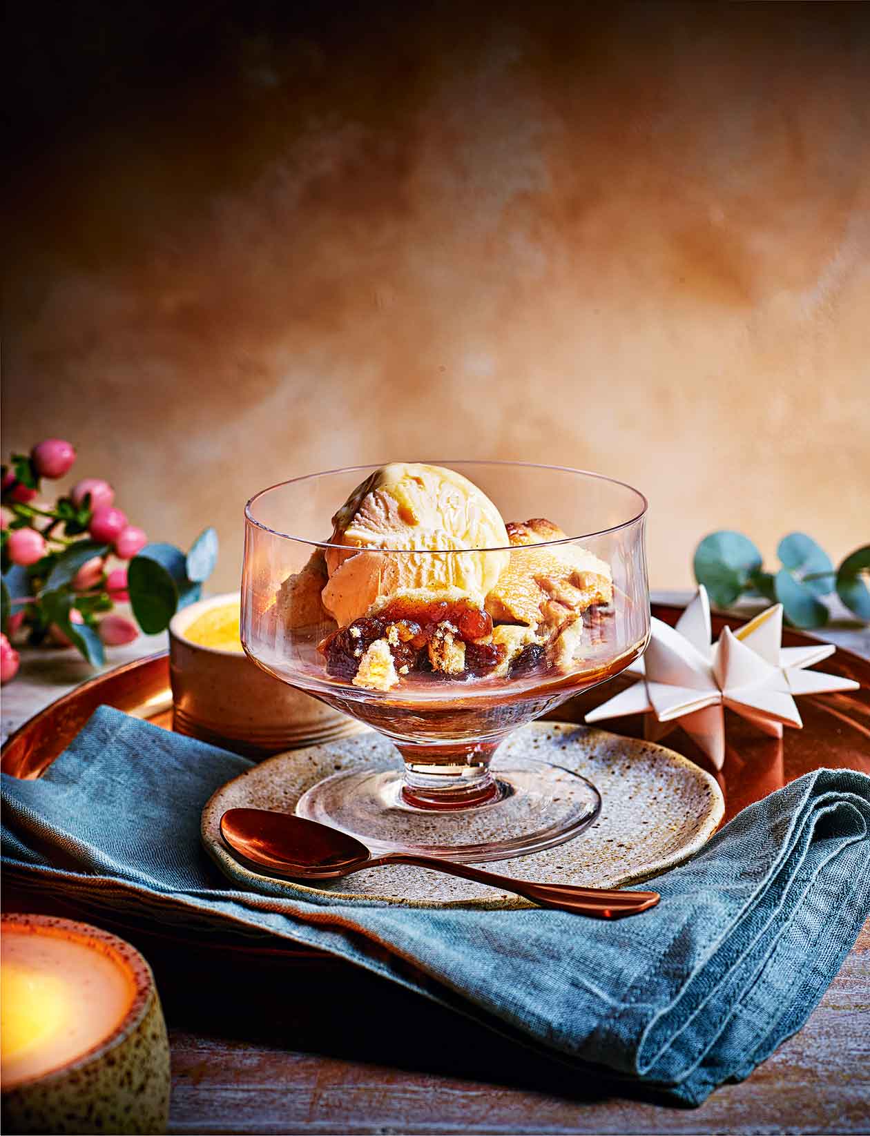 Mince pie affogato recipe | Sainsbury`s Magazine