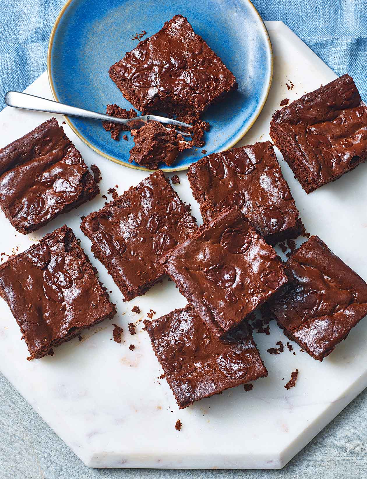 Cottage cheese brownies recipe | Sainsbury`s Magazine