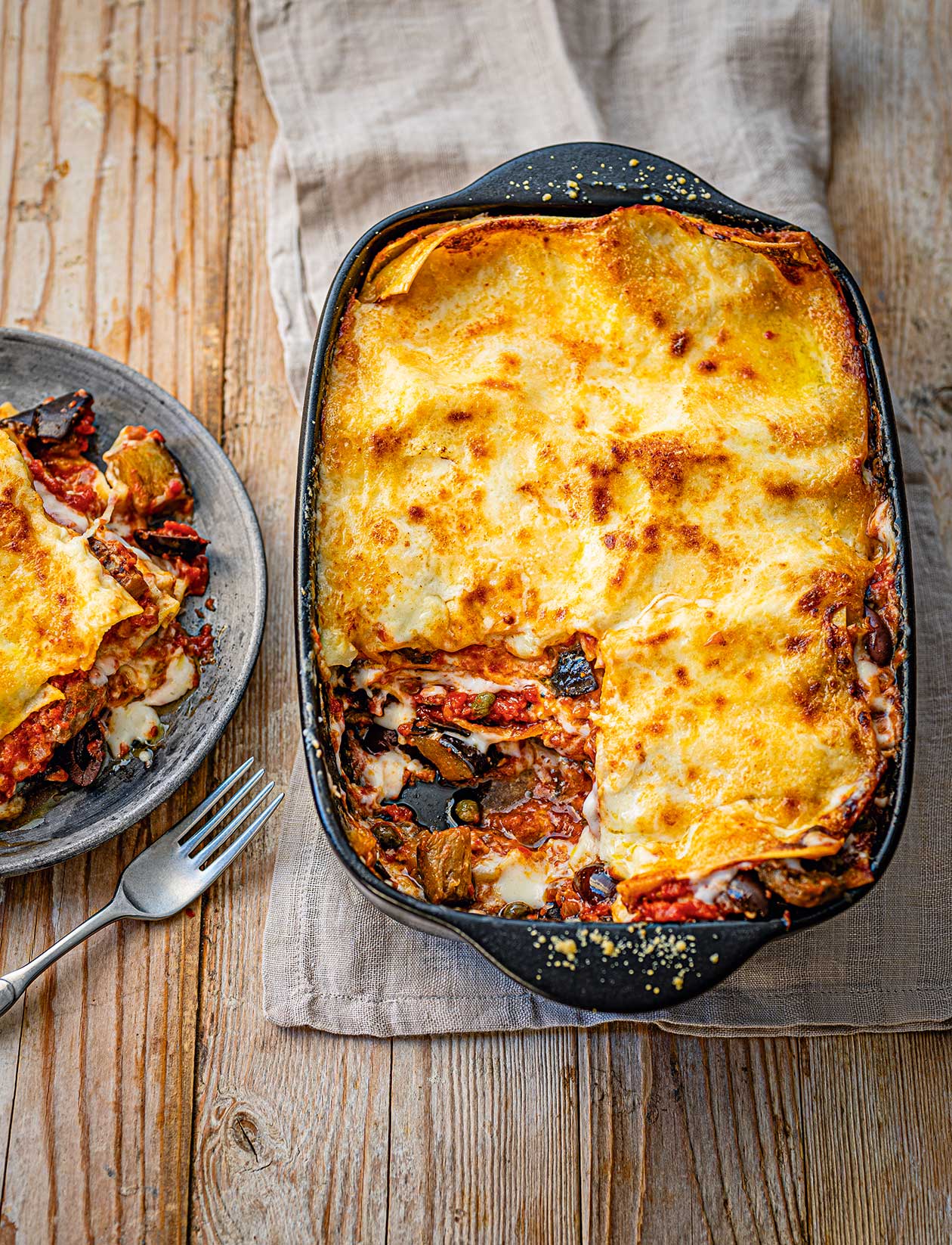 Puttanesca lasagne | Sainsbury`s Magazine
