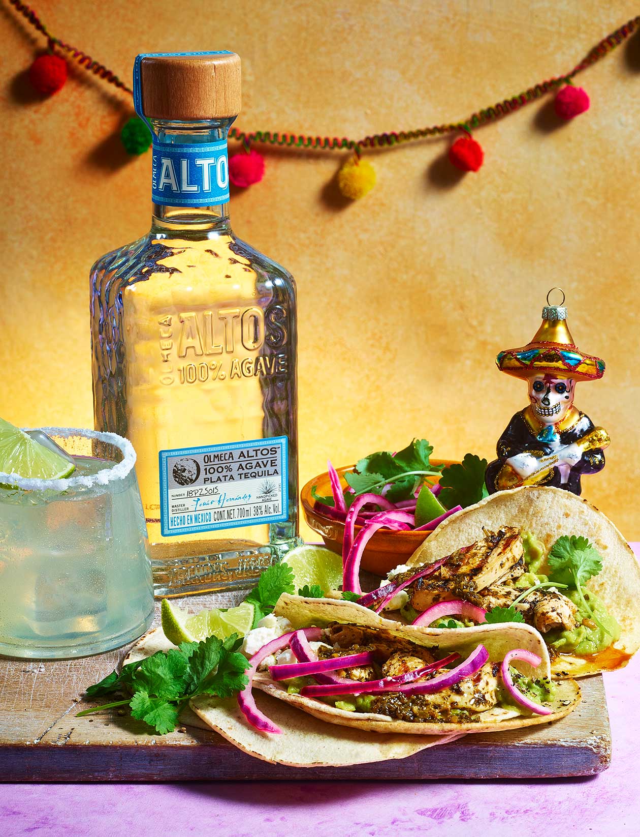 Sponsored: chimichurri chicken tacos recipe | Sainsbury`s Magazine