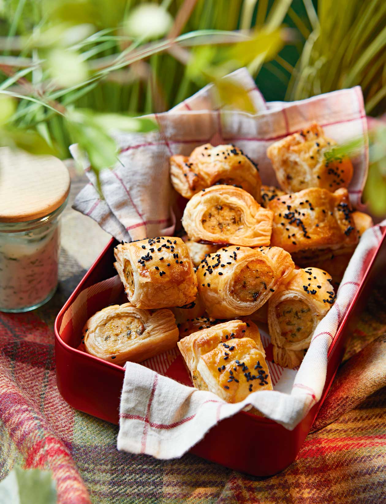 Korma sausage rolls recipe | Sainsbury`s Magazine