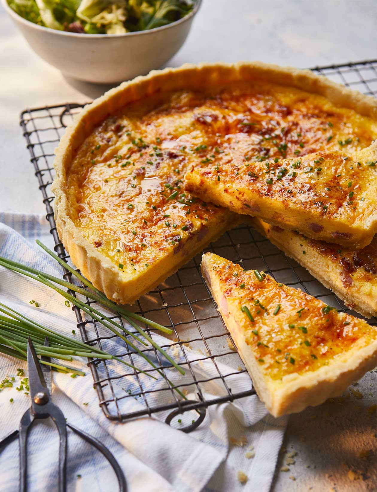 Quiche Lorraine recipe | Sainsbury`s Magazine