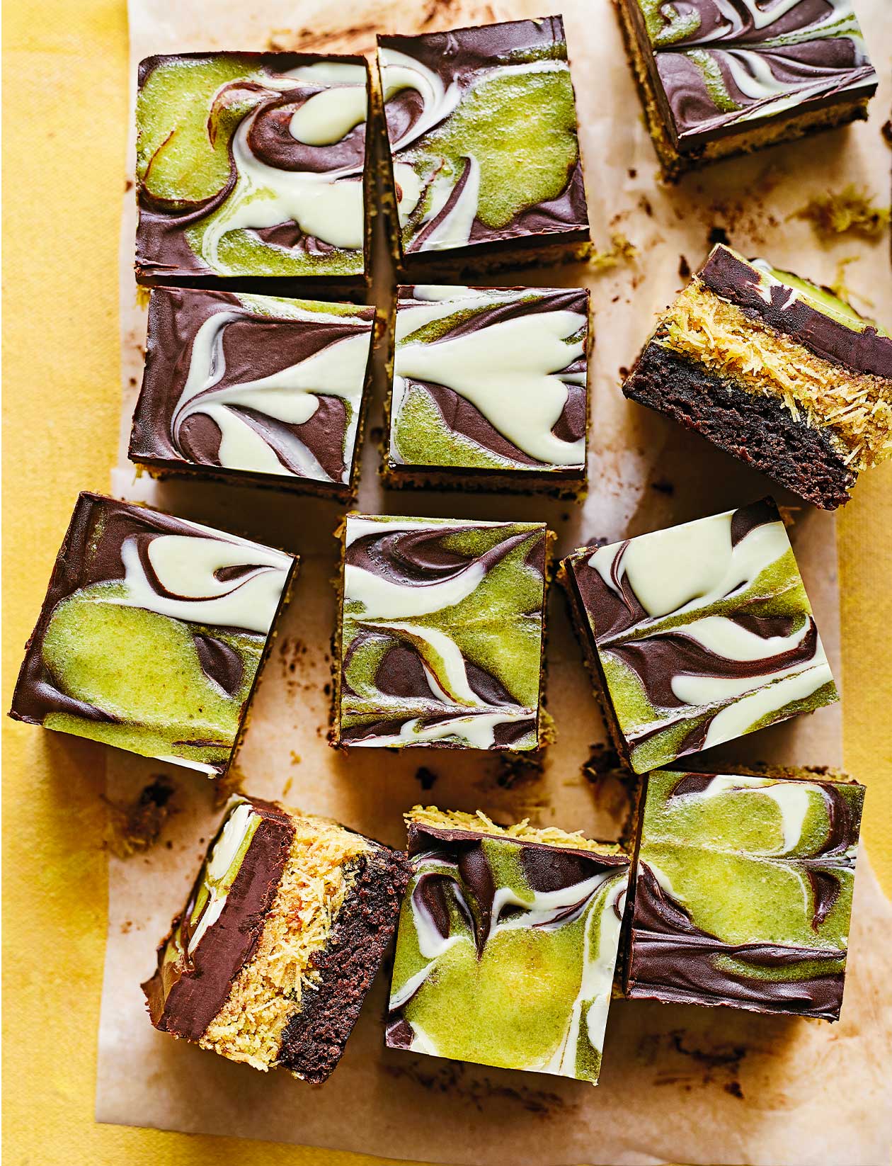 Dubai chocolate brownies recipe | Sainsbury`s Magazine