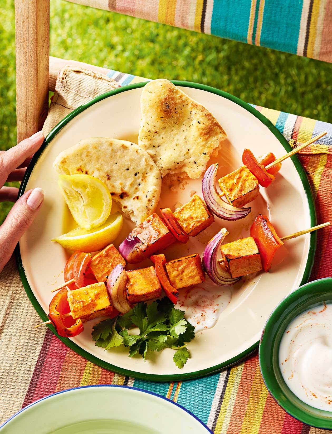 Paneer kebabs recipe | Sainsbury`s Magazine