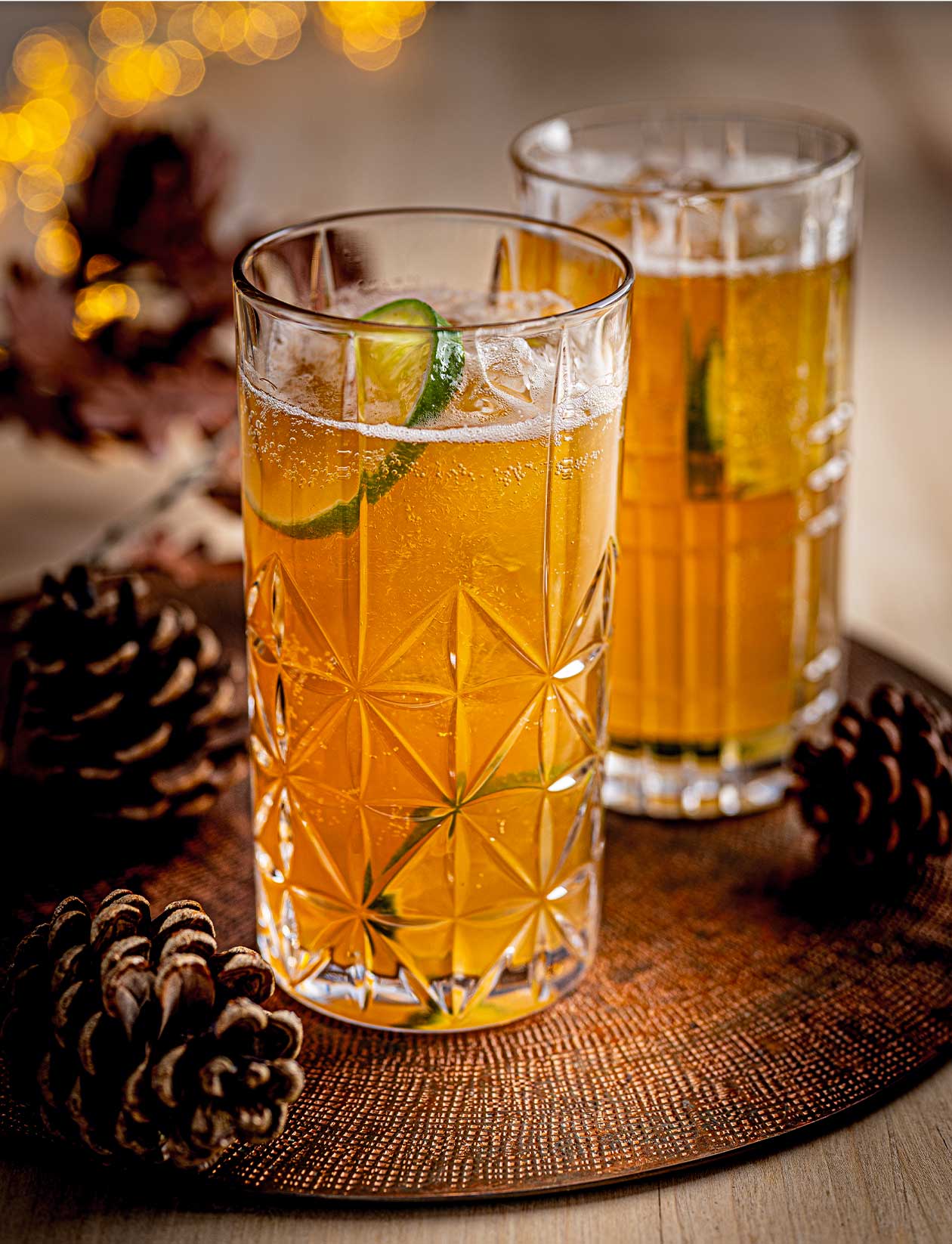 Light 'n' Stormy cocktail | Sainsbury`s Magazine
