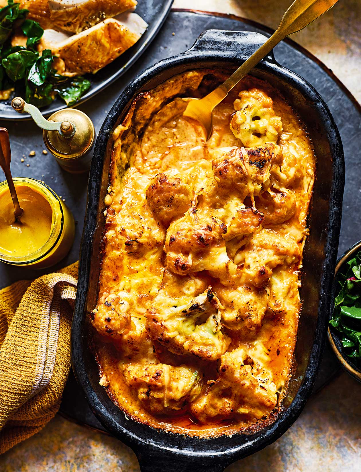 Welsh rarebit cauliflower cheese recipe | Sainsbury`s Magazine