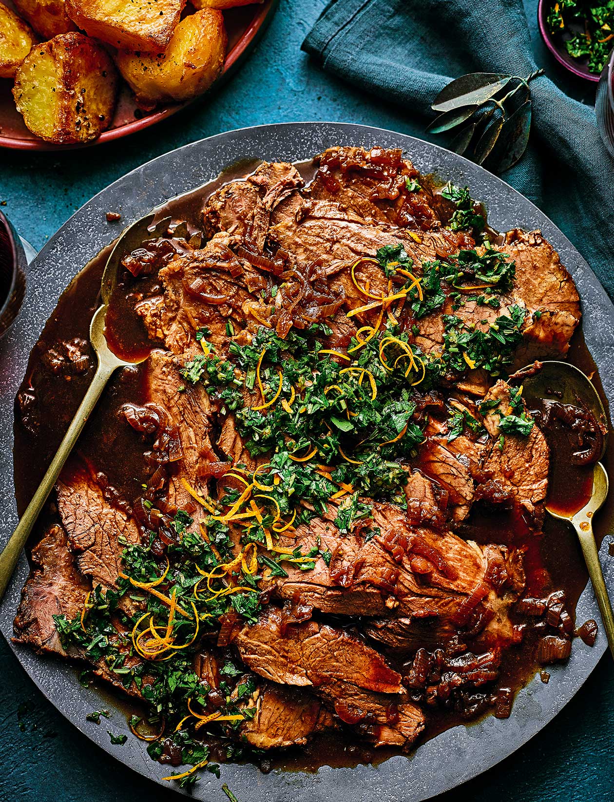 Black treacle and Guinness brisket recipe | Sainsbury`s Magazine