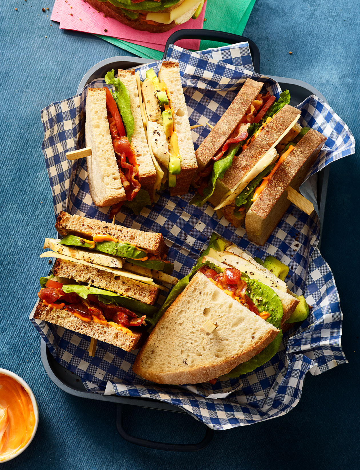 Ultimate club sandwich recipe | Sainsbury`s Magazine