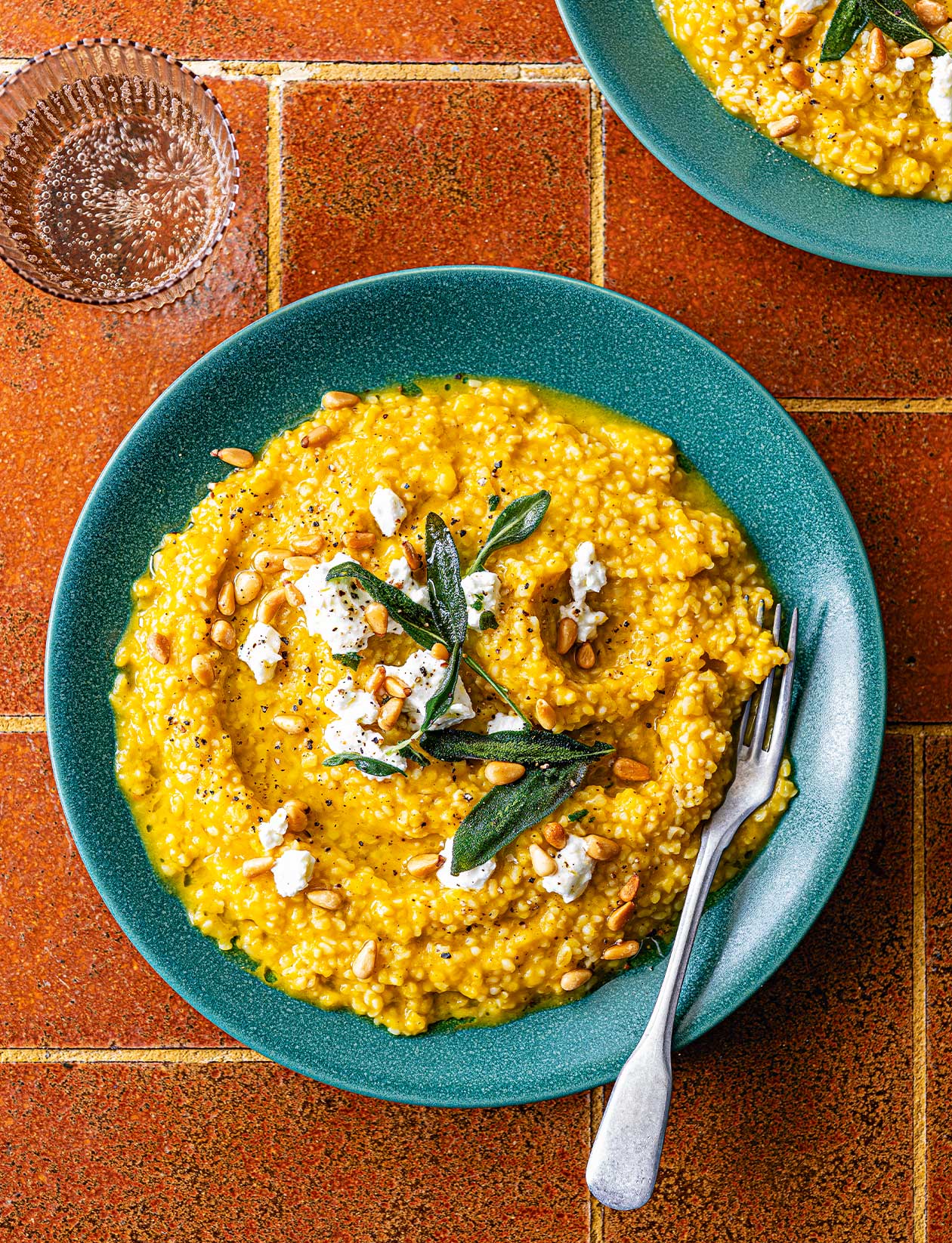 Butternut squash bulgur risotto with goat’s cheese recipe | Sainsbury's ...