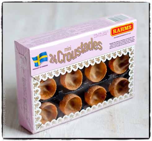 Take onepack of croustades  Sainsbury's Magazine