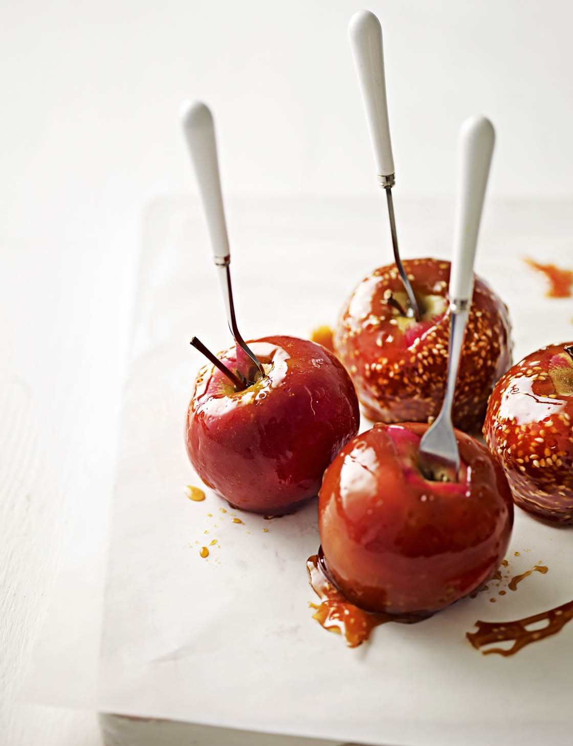 Toffee apples | Sainsbury`s Magazine