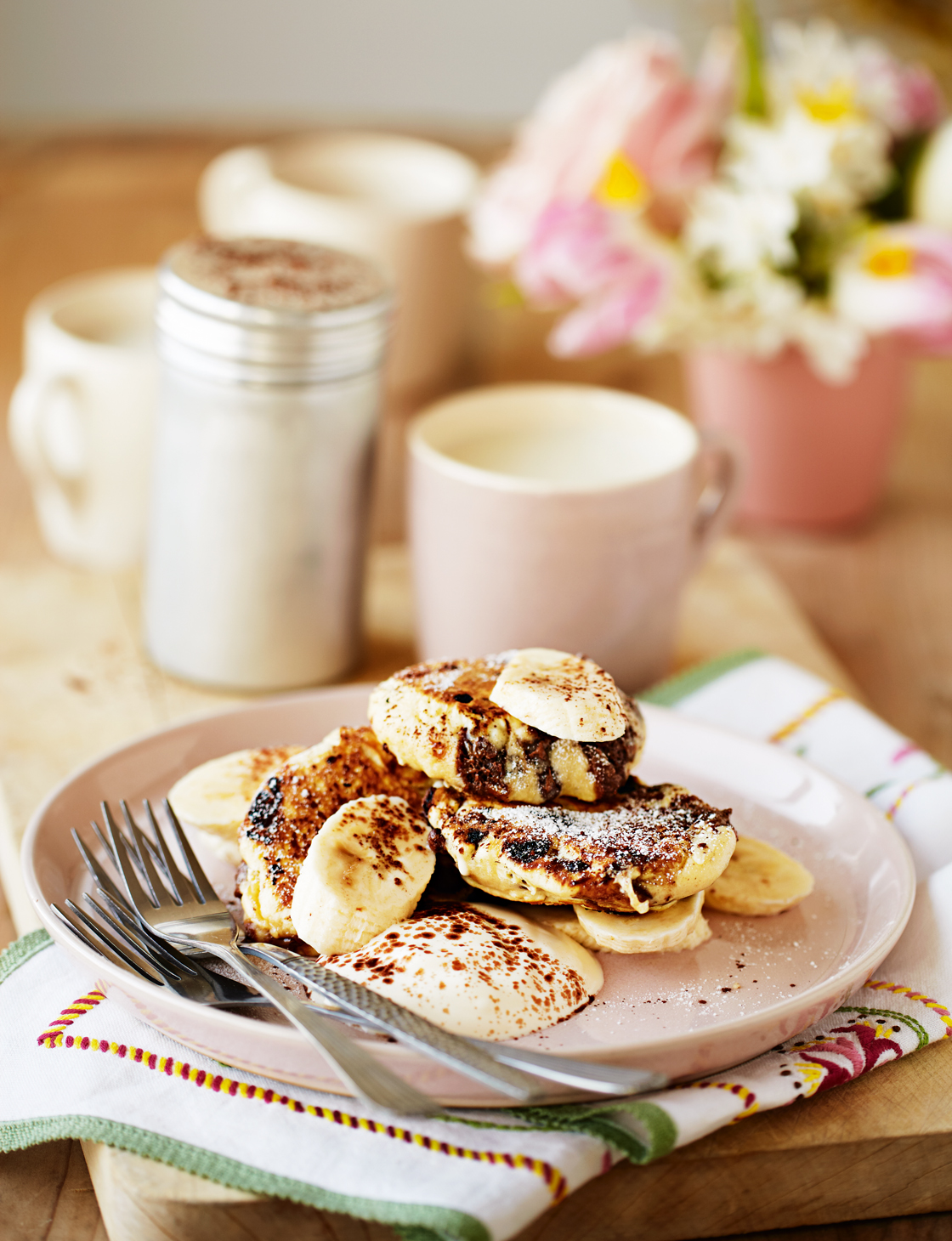 Choc-chip pancakes | Sainsbury`s Magazine