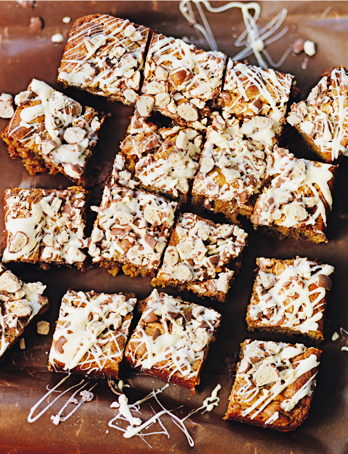 Malteser blondies | Sainsbury`s Magazine