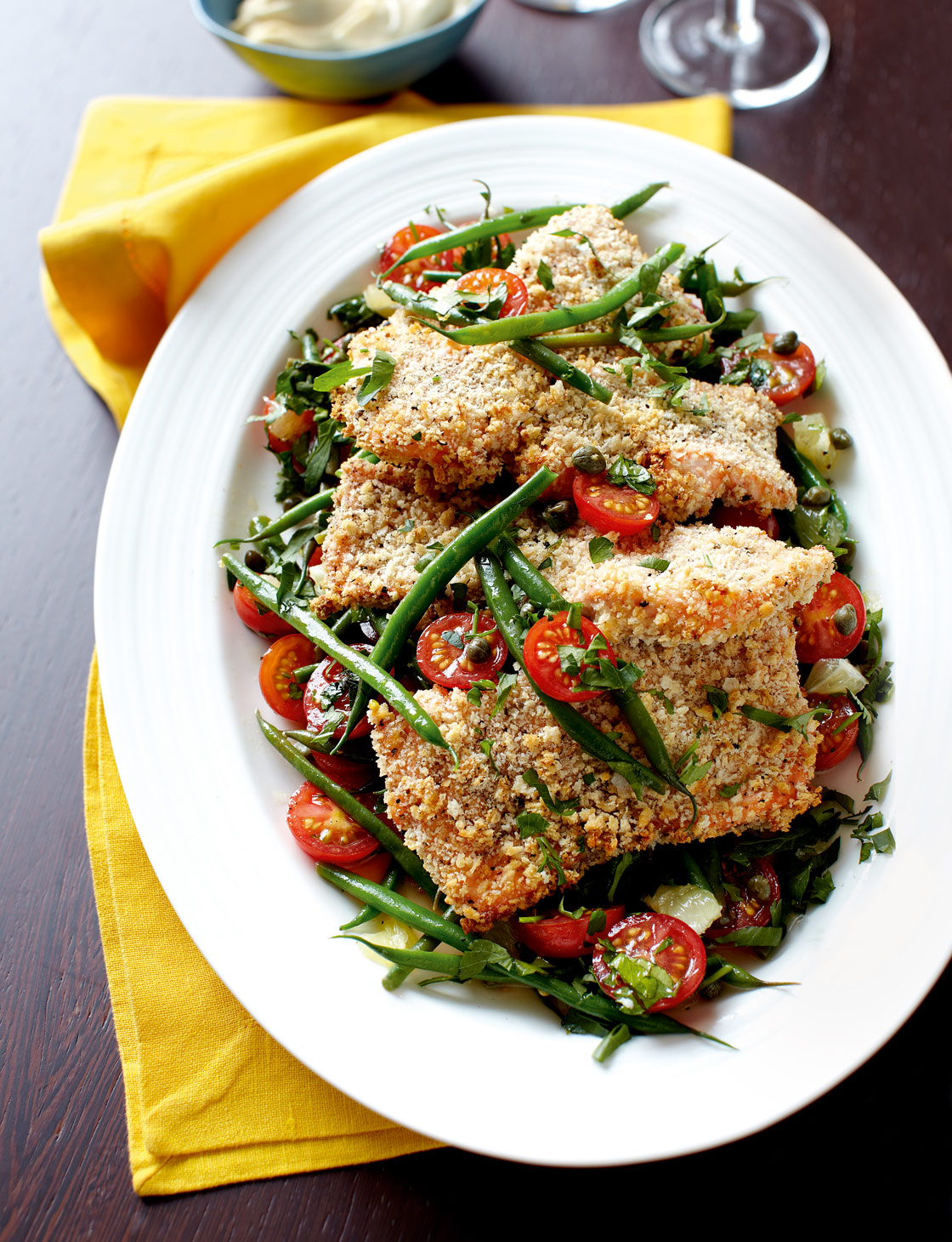 Crispy salt and pepper salmon | Sainsbury`s Magazine