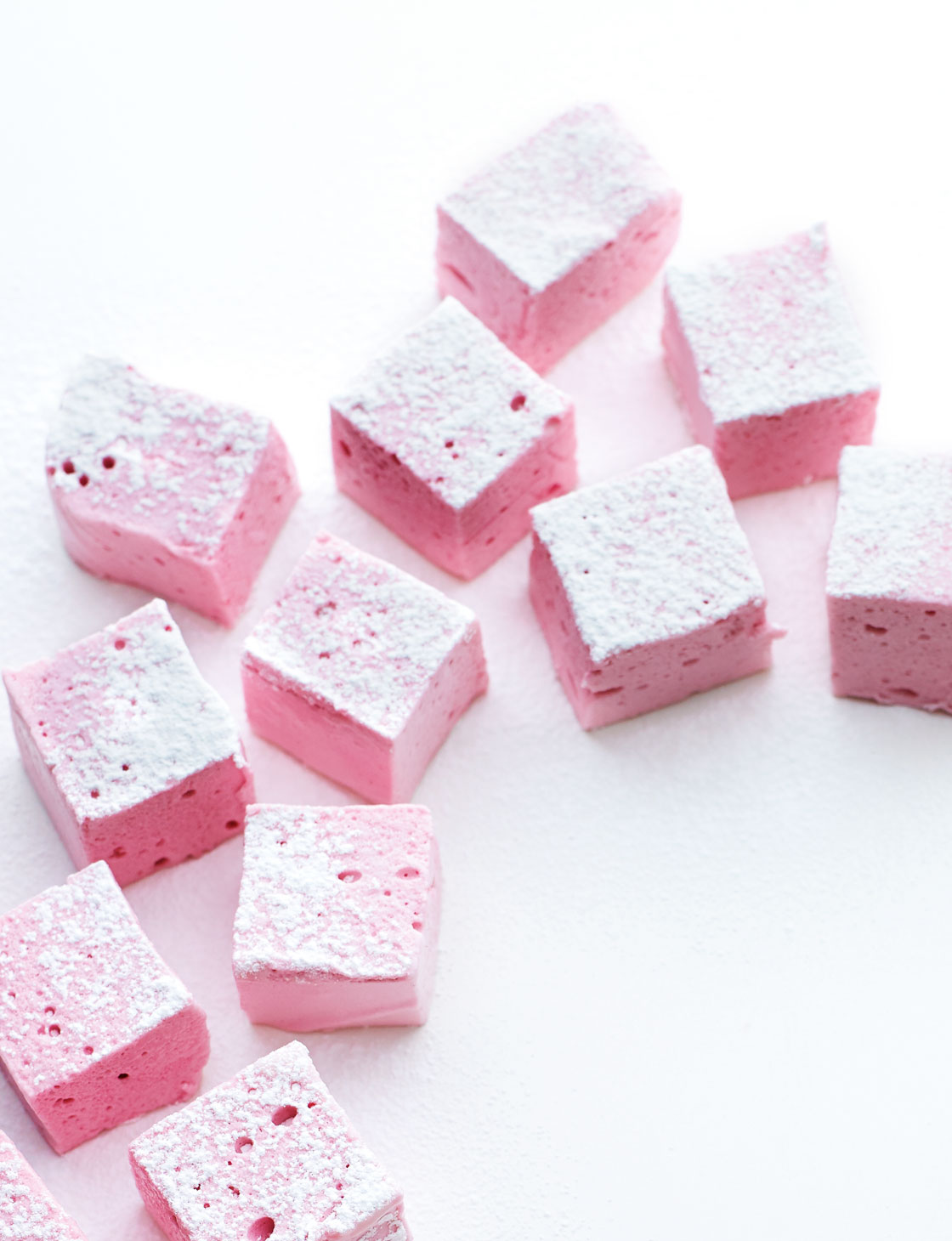 Raspberry and Champagne marshmallows Sainsbury`s Magazine