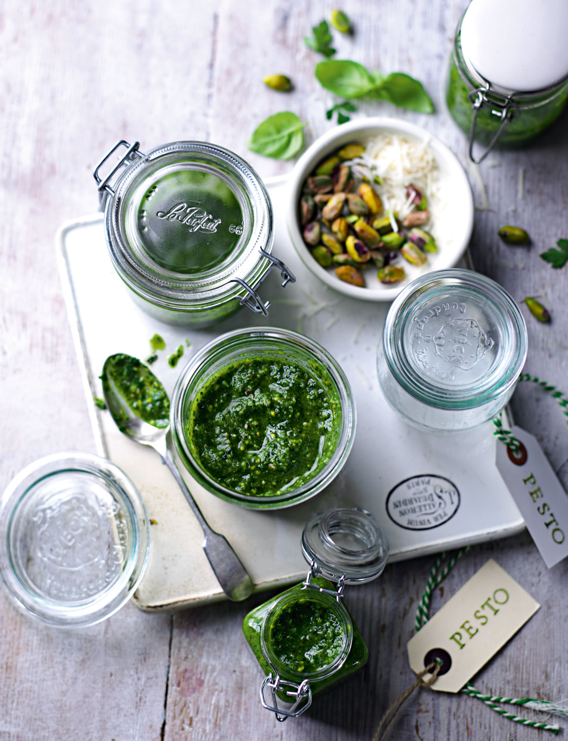 Pistachio pesto Sainsbury`s Magazine