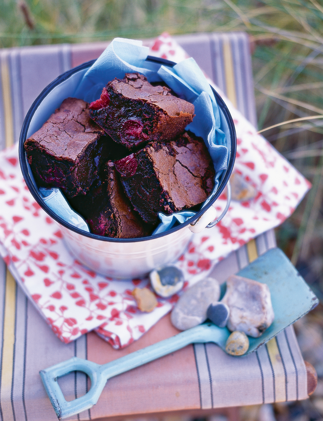 Cherry brownies | Sainsbury`s Magazine