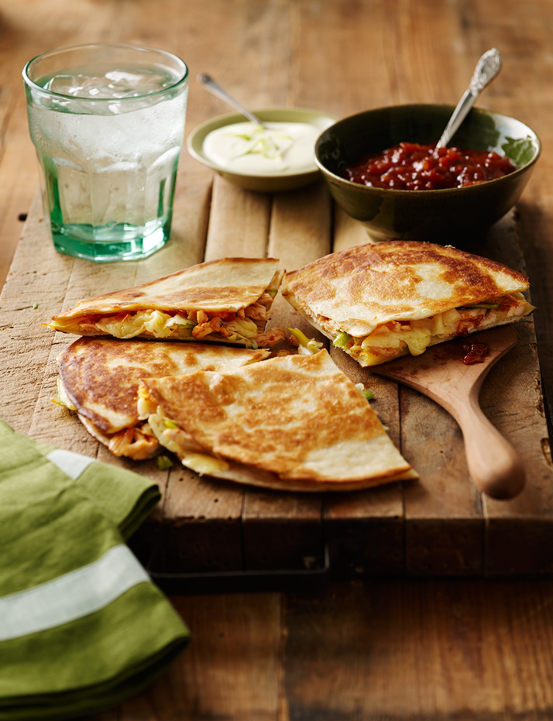 Cheesy quesadillas | Sainsbury`s Magazine