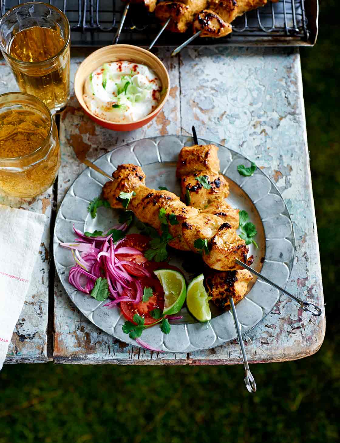 Chicken Tikka Kebabs Sainsbury S Magazine