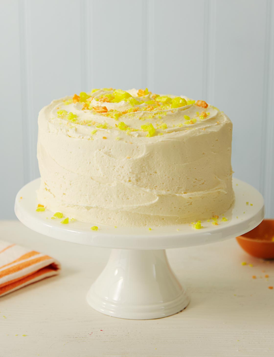 Lemon sherbet cake Sainsbury's Magazine Lemon sherbet cake Sainsbury's Magazine