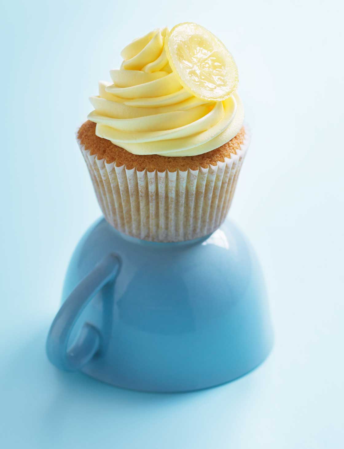 Luscious lemon cupcakes Sainsbury`s Magazine