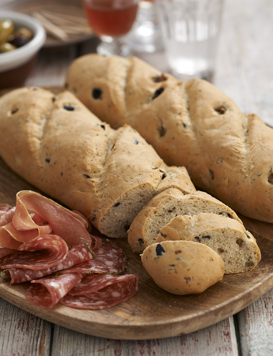 Olive and herb loaf Sainsbury`s Magazine