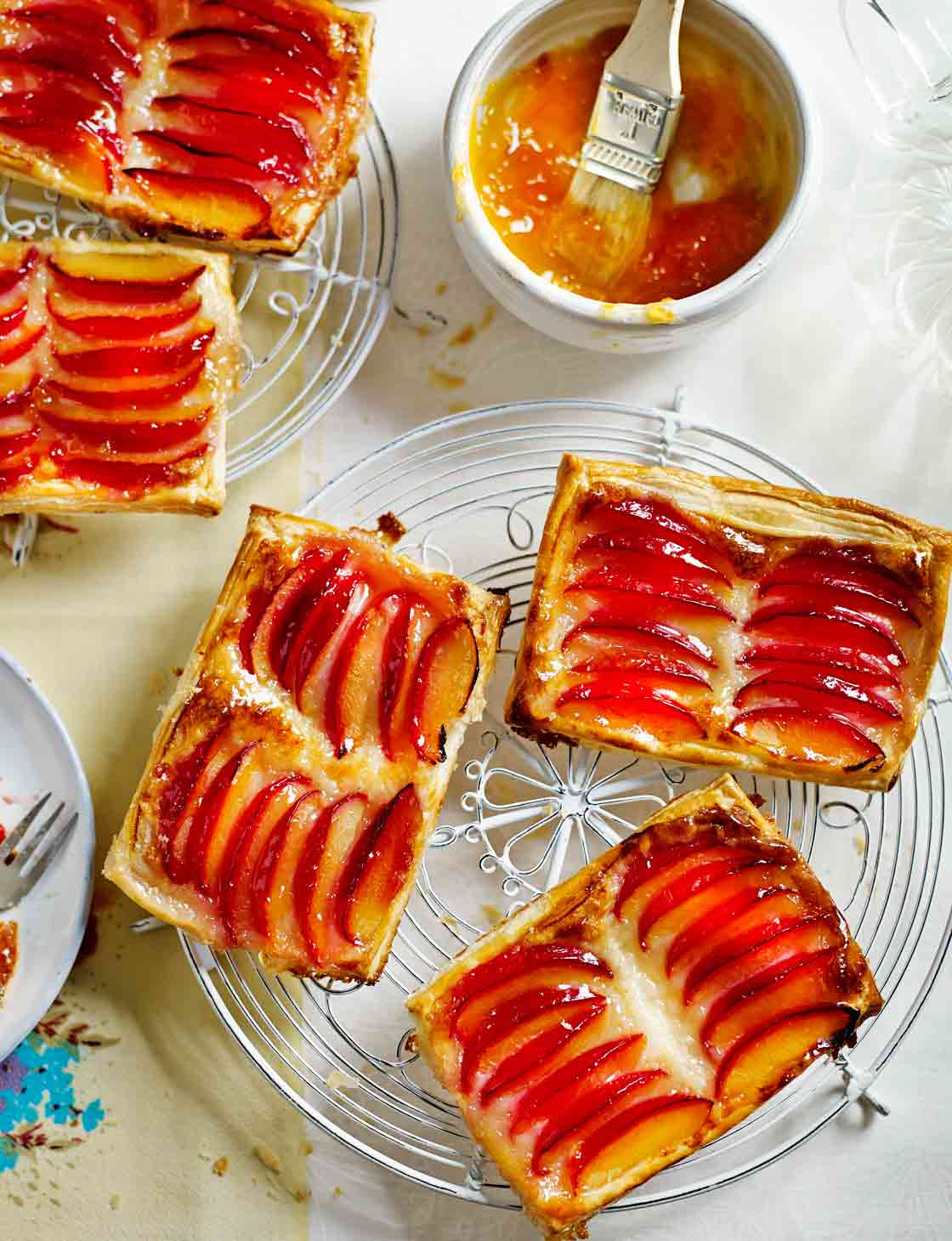 Plum tartes fines | Sainsbury`s Magazine