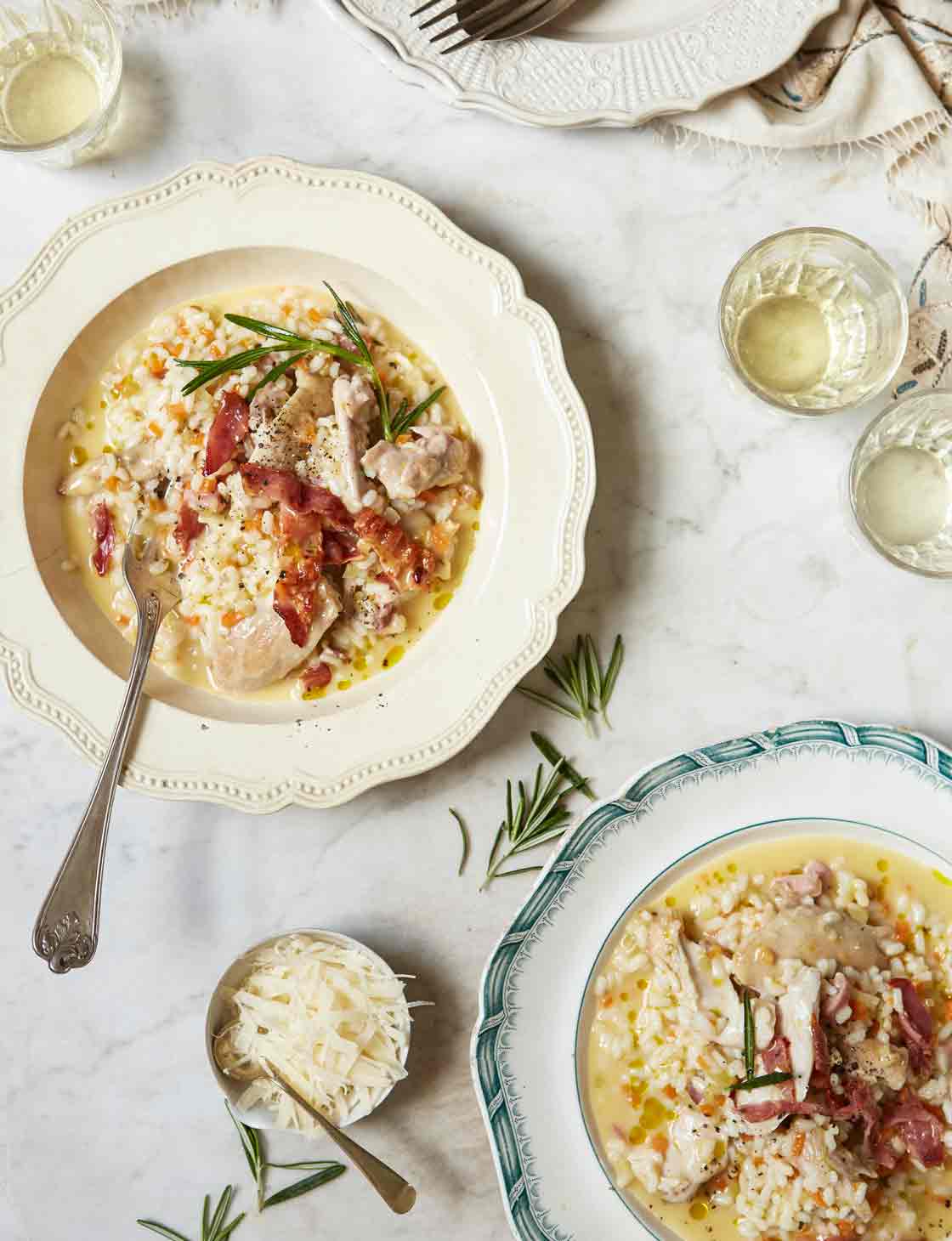 Chicken and pancetta risotto Sainsbury`s Magazine