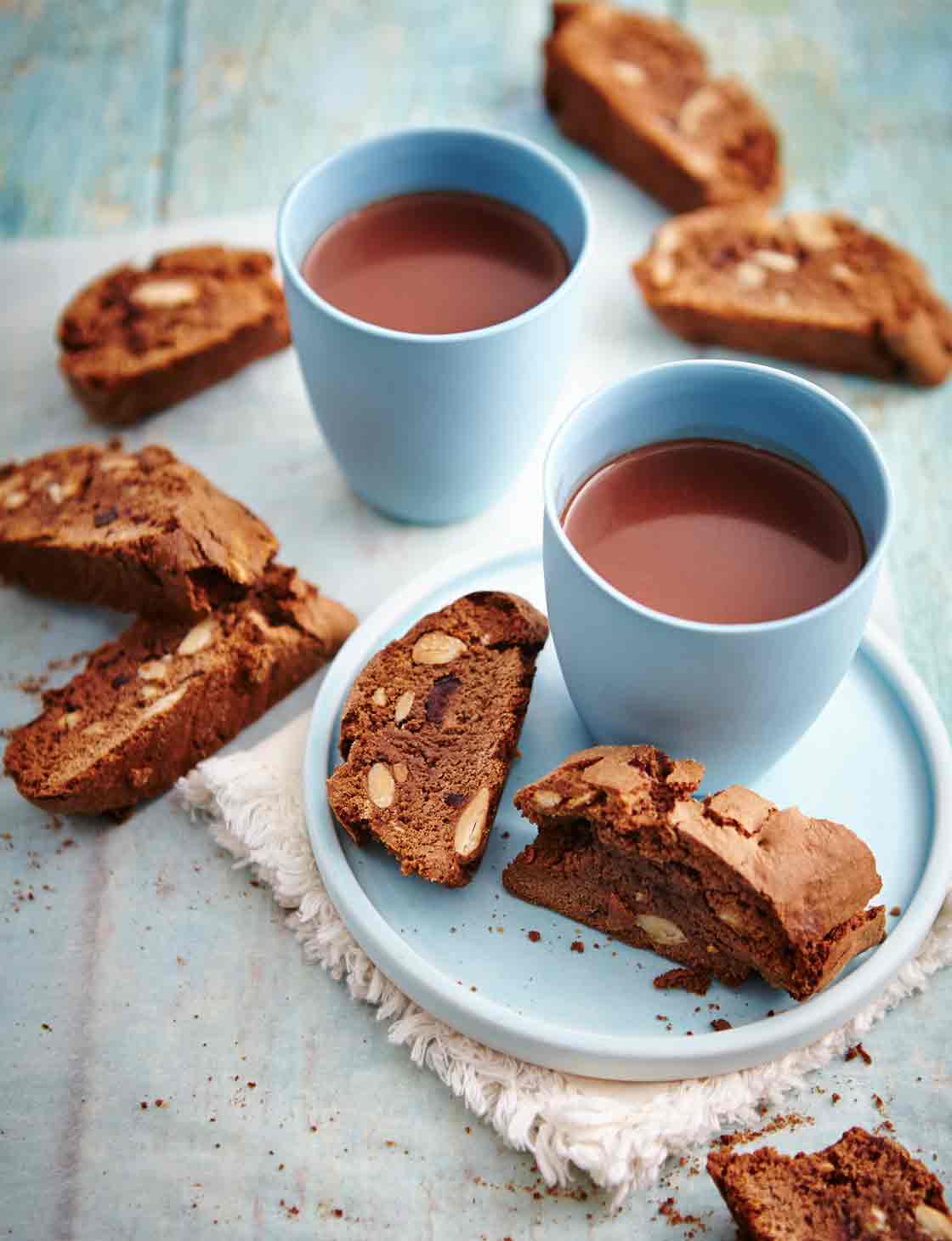 Sour cherry and white chocolate biscotti Sainsbury`s Magazine