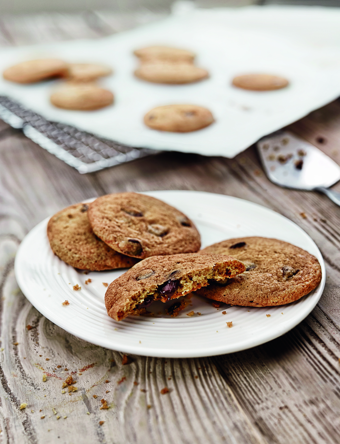 Chocolate chip cookies Sainsbury's Magazine