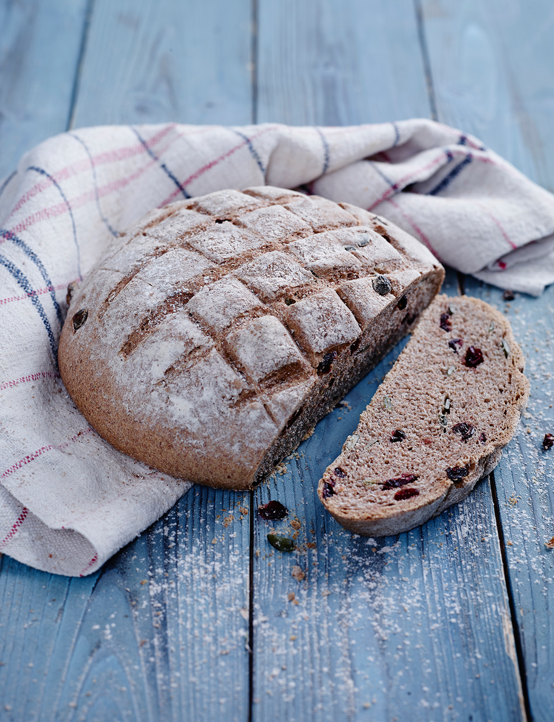 Cranberry and pumpkin seed cobb | Sainsbury`s Magazine