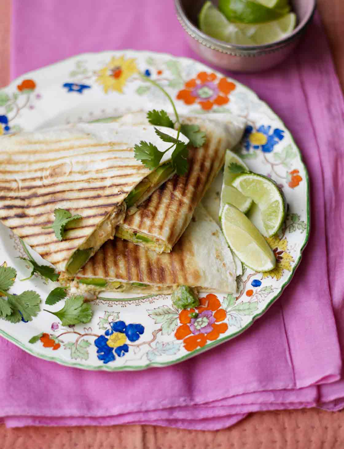 Spicy crab tortillas | Sainsbury`s Magazine