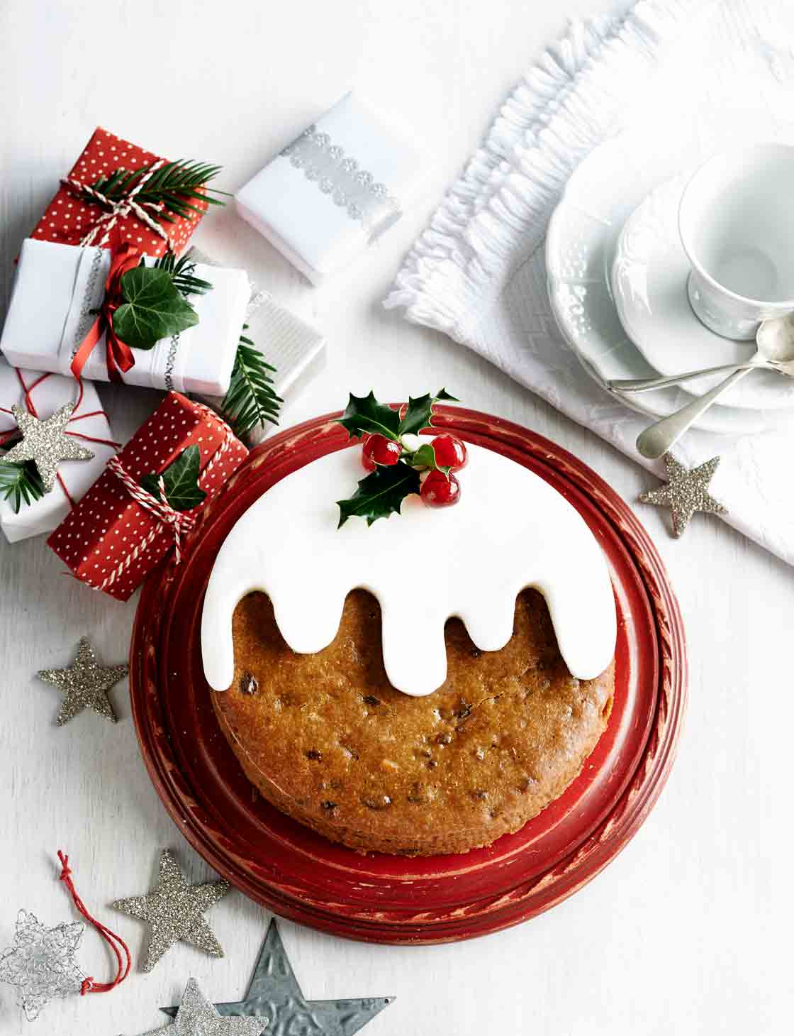 Tropical Christmas pudding cake  Sainsbury's Magazine