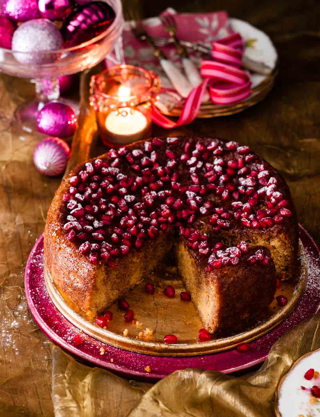 Chinese hazelnut cookies + happy chinese new year Gluten-free clementine and pomegranate cake | Sainsbury`s Magazine