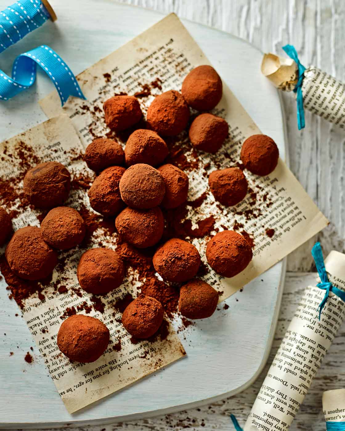 Mocha truffles Sainsbury's Magazine