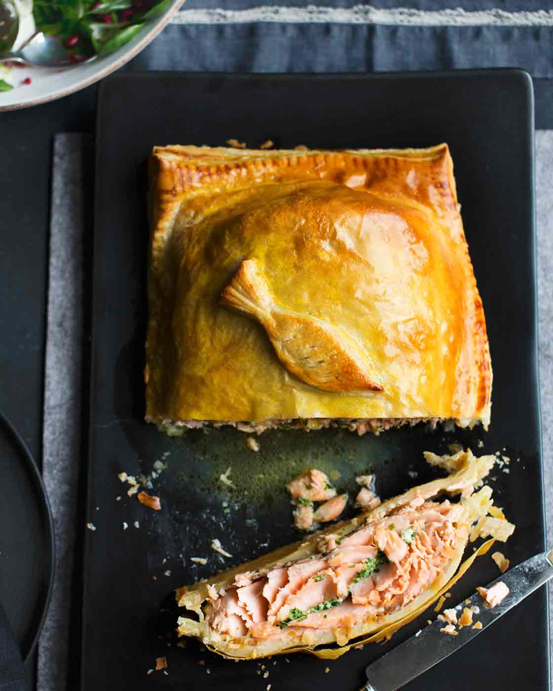 salmon wellington sainsbury s