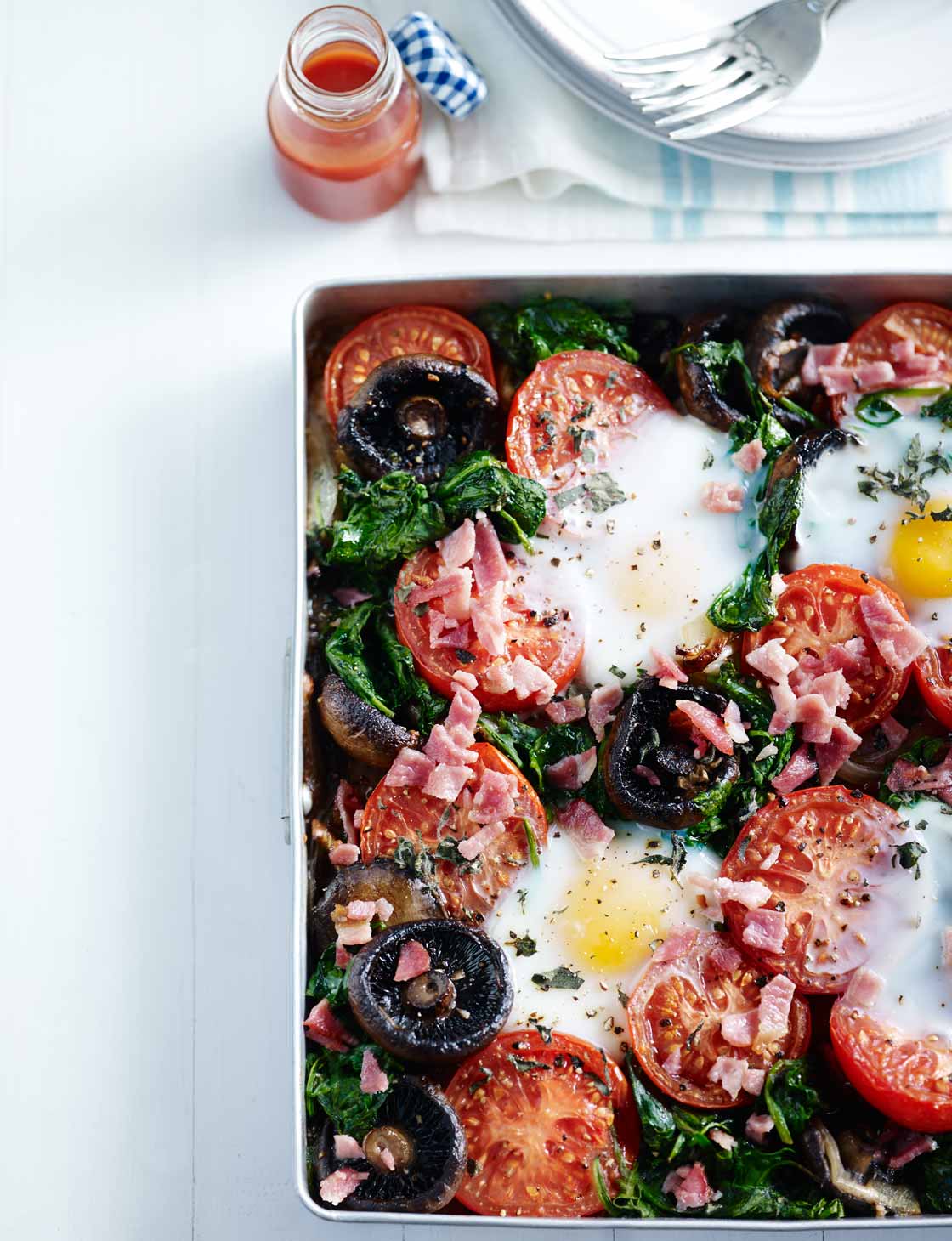Full english traybake  | Sainsbury`s Magazine