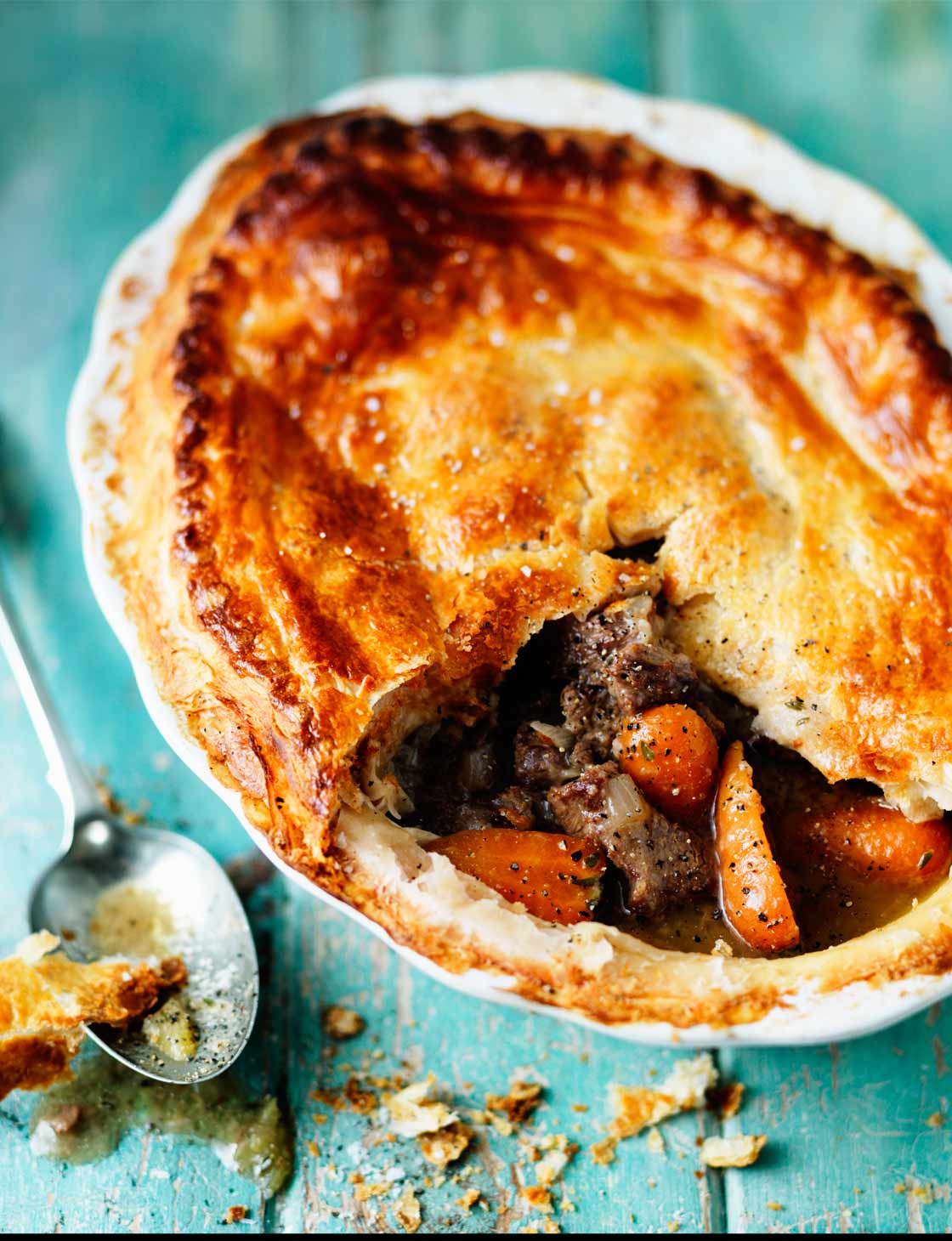 Beef and carrot pie Sainsbury`s Magazine