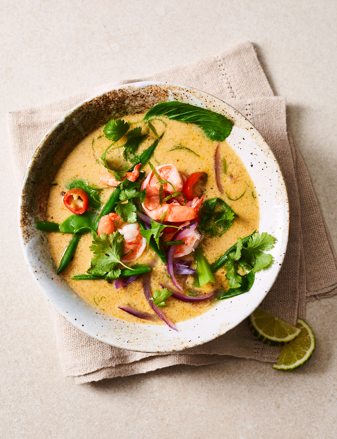 Prawn and coconut soup | Sainsbury`s Magazine