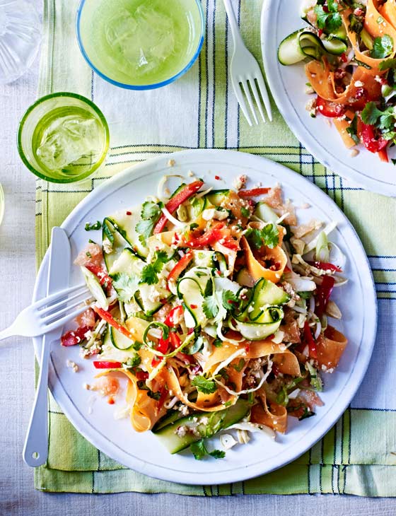 Raw Thai citrus crunch salad  | Sainsbury`s Magazine