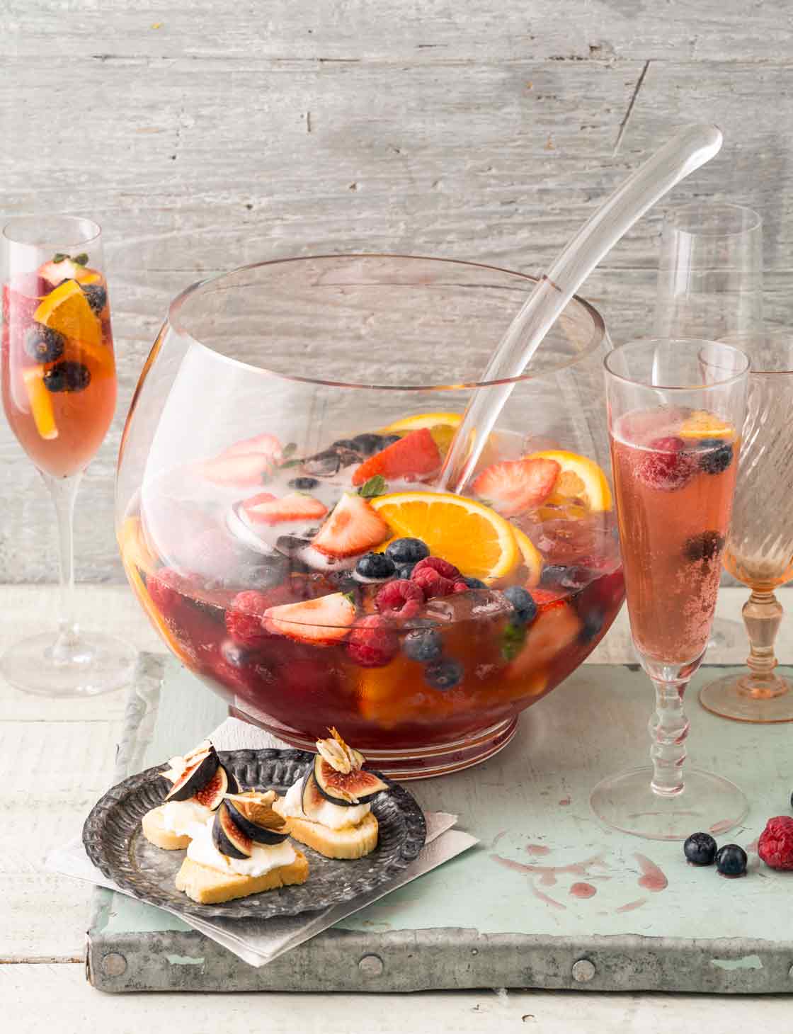 Summer fruit tea fizz recipe | Sainsbury`s Magazine