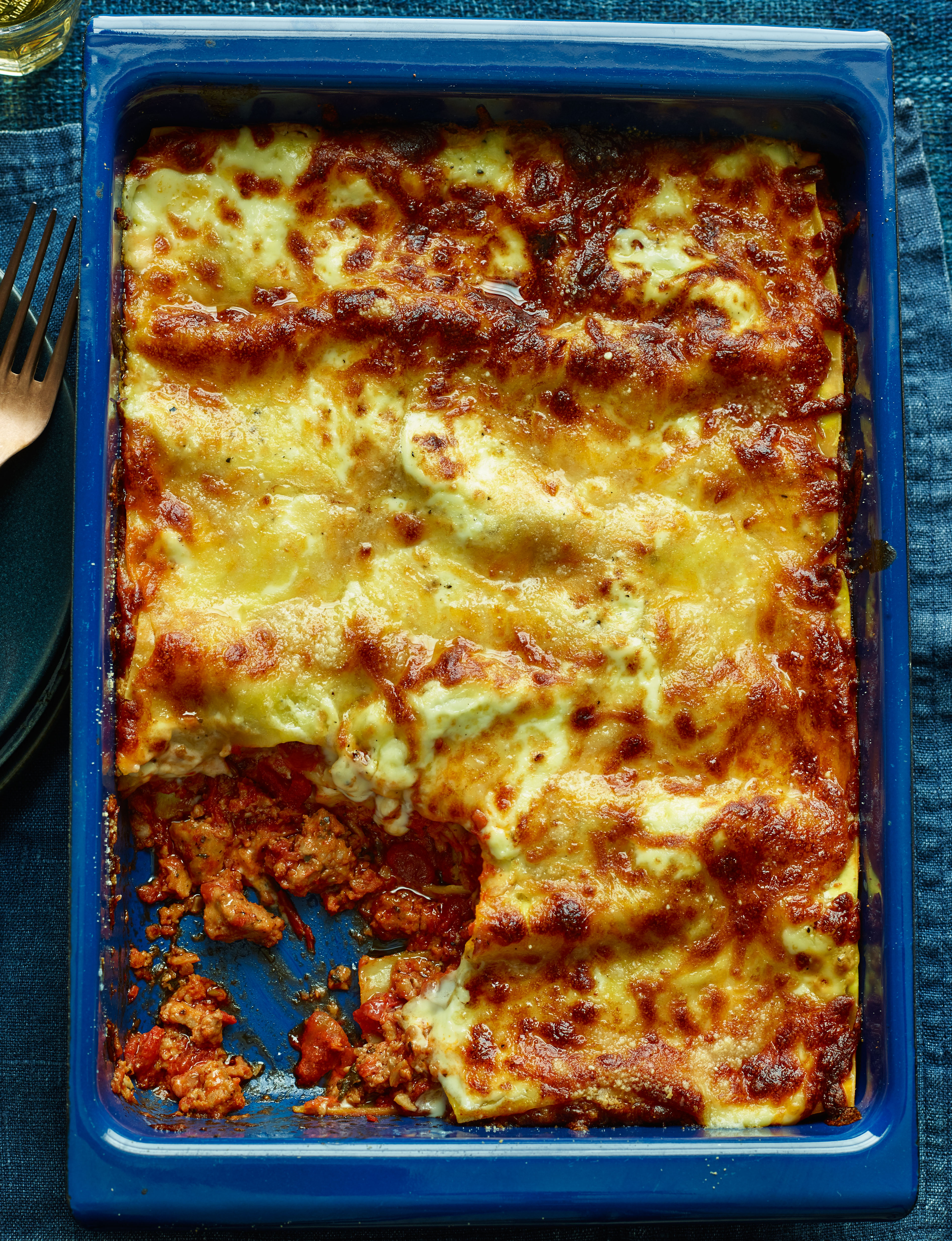 Sausage lasagna sales