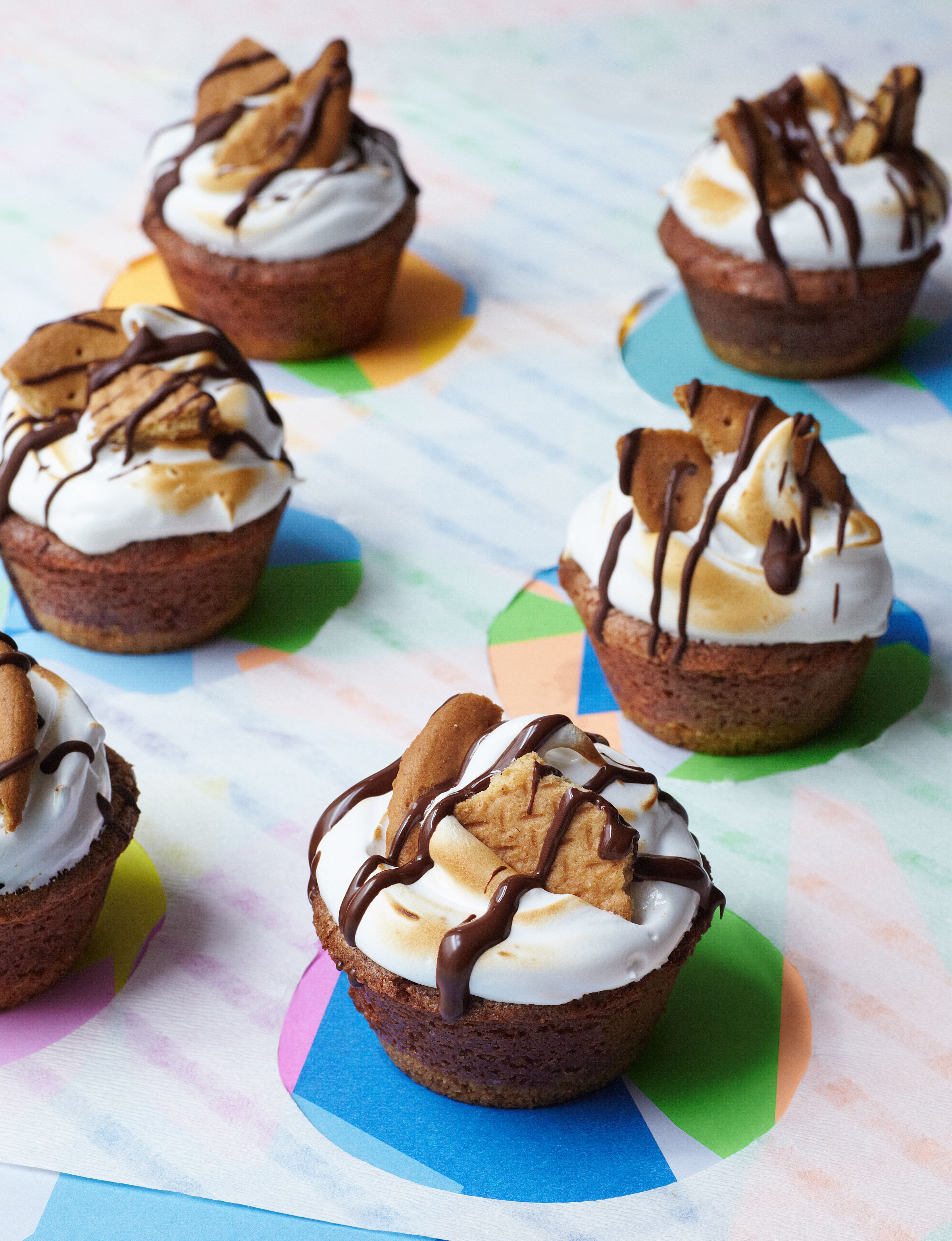 S’mores cupcakes Sainsbury`s Magazine