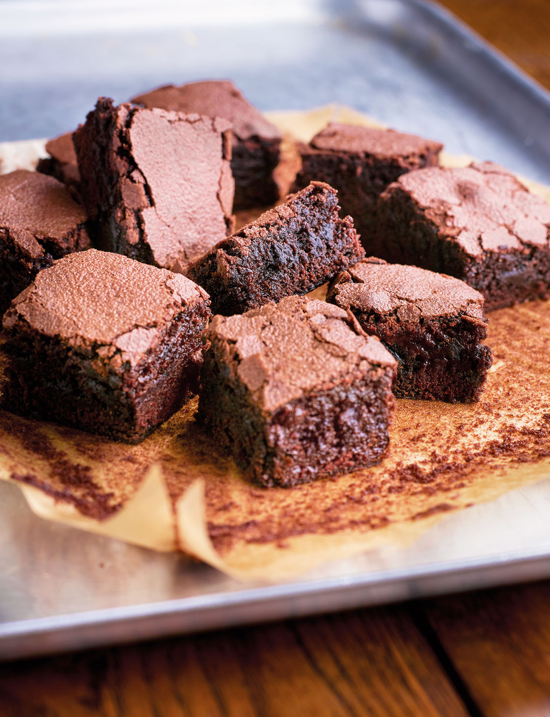 Belgian chocolate brownies  Sainsbury's Magazine